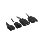 Комплект вентиляторов ID-COOLING ARGB Series (AF-127-ARGB-K TRIO) 3 шт черный