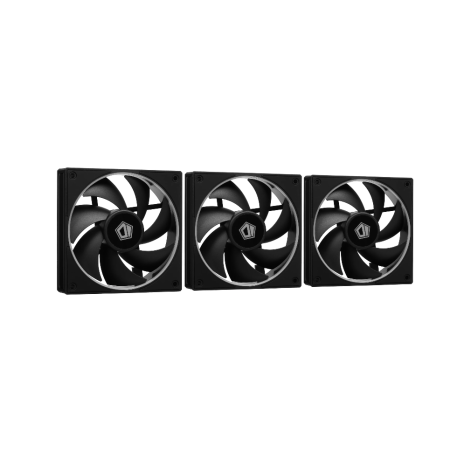 Комплект вентиляторов ID-COOLING ARGB Series (AF-127-ARGB-K TRIO) 3 шт черный