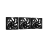 Комплект вентиляторов ID-COOLING ARGB Series (AF-127-ARGB-K TRIO) 3 шт черный