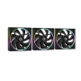Комплект вентиляторов ID-COOLING ARGB Series (AF-127-ARGB-K TRIO) 3 шт черный