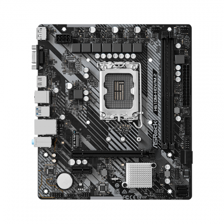 Материнская плата ASRock H610M-HDV/M.2 R2.0 черный