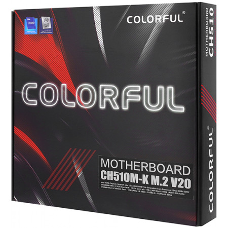 Материнская плата Colorful CH510M-K M.2 V20 черный