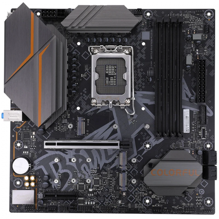 Материнская плата Colorful BATTLE-AX B760M-PLUS D5 V20 черный