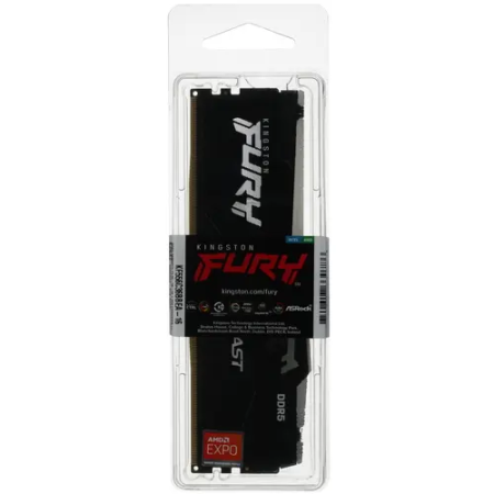 Оперативная память Kingston FURY Beast Black AMD RGB (KF556C36BBEA-16) 16 ГБ черный