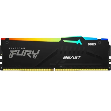 Оперативная память Kingston FURY Beast Black AMD RGB (KF556C36BBEA-16) 16 ГБ черный