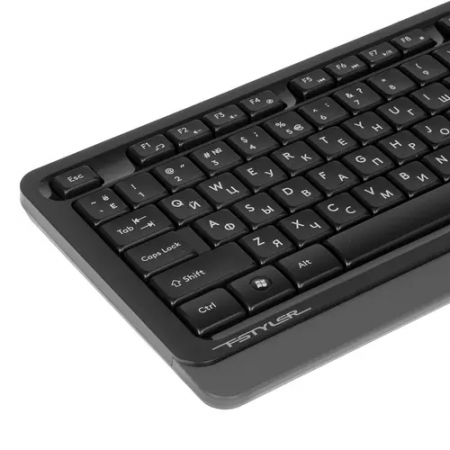 Клавиатура проводная A4Tech Fstyler FK10 (FK10-BLACK/GREY) черно-серый