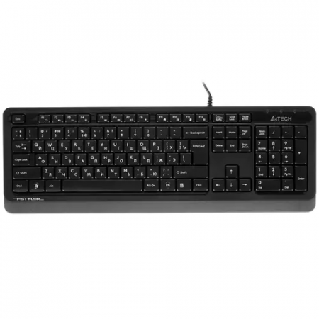 Клавиатура проводная A4Tech Fstyler FK10 (FK10-BLACK/GREY) черно-серый