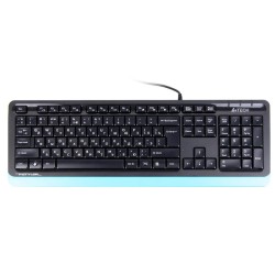 Клавиатура проводная A4Tech Fstyler FK10 (FK10-BLUE) черно-синий