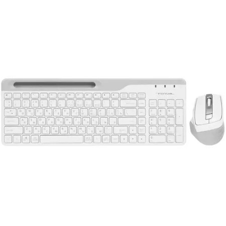 Клавиатура + мышь беспроводная A4Tech Fstyler FB2535C (FB2535C-Icy White) белый
