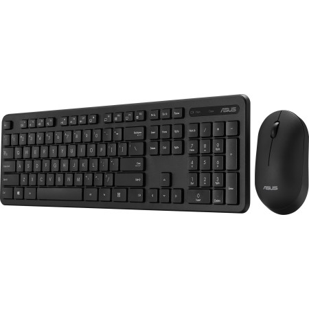 Клавиатура + мышь беспроводная ASUS CW100 (90XB0700-BKM050) черный
