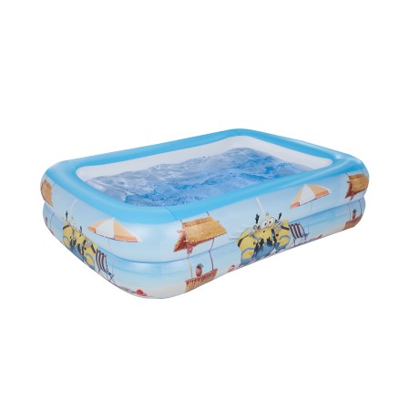 Бассейн надувной Happy People Minions 16427 (200х150х50 см) синий