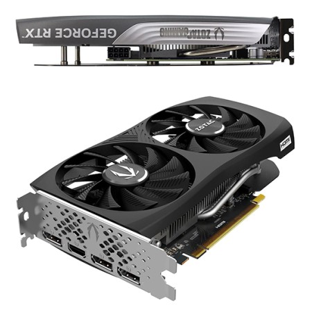 Видеокарта ZOTAC GAMING GeForce RTX 4060 Twin Edge OC (ZT-D40600H-10M) 8 Гб черный