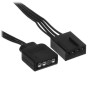 Комплект вентиляторов ASUS TUF GAMING TF120 ARGB 3IN1 (90DA0030-B09030) черный
