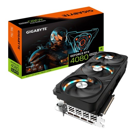 Видеокарта Gigabyte GeForce RTX 4080 SUPER GAMING OC 16G (GV-N408SGAMING OC-16GD) 16 Гб черный