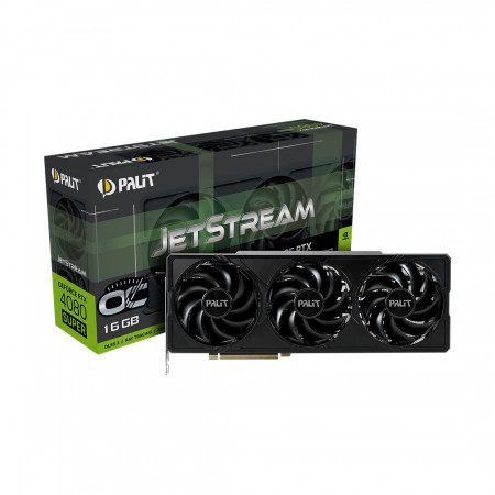 Видеокарта Palit GeForce RTX 4080 SUPER JetStream OC (NED408SS19T2-1032J) черный