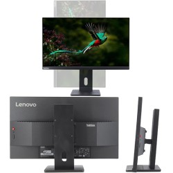 23.8" Монитор Lenovo ThinkVision E24q-30 (63ECGAT2EU) черный