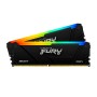 Оперативная память Kingston Fury Beast RGB (KF432C16BB2AK2/32) 32 ГБ черный