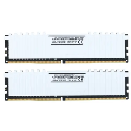 Оперативная память Corsair Vengeance LPX (CMK16GX4M2B3200C16W) 16 ГБ белый
