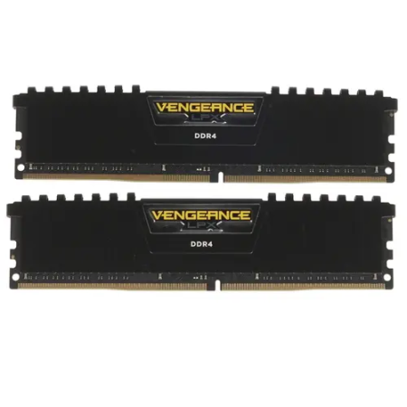 Оперативная память Corsair Vengeance LPX (CMK32GX4M2A2666C16) 32 ГБ черный