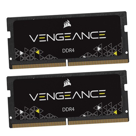 Оперативная память Corsair Vengeance (CMSX16GX4M2A3000C18) 16 ГБ черный