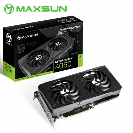 Видеокарта MAXSUN GeForce RTX 4060 Terminator B (MS-RTX4060 Terminator B 8G) черный