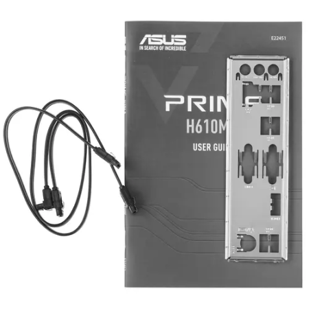 Материнская плата ASUS PRIME H610M-D черный