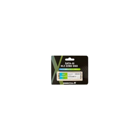 256 ГБ SSD диск Exascend Essential-X (ES256GSSDM2SAU) черный