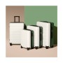 Чемодан NINETYGO Rhine Luggage 20" (6941413222037) бело-зеленый