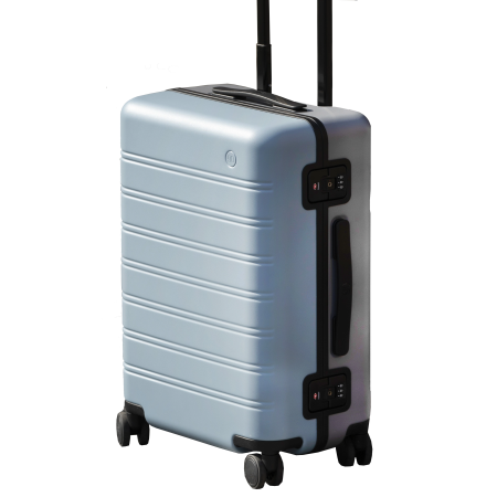Чемодан NINETYGO Rhine Luggage 28" (6941413222143) серо-голубой
