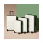 Чемодан NINETYGO Rhine Luggage 28" (6941413222150) бело-зеленый