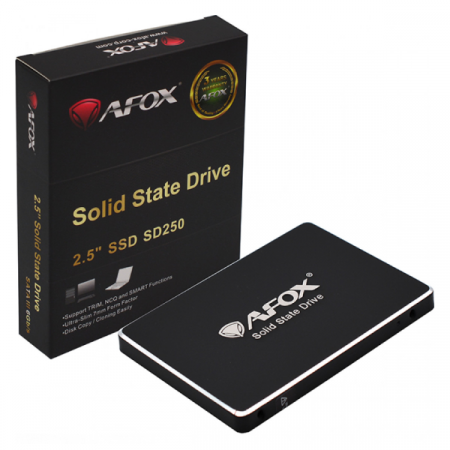 240 ГБ SSD диск AFOX SD250 (SD250-240GN) черный