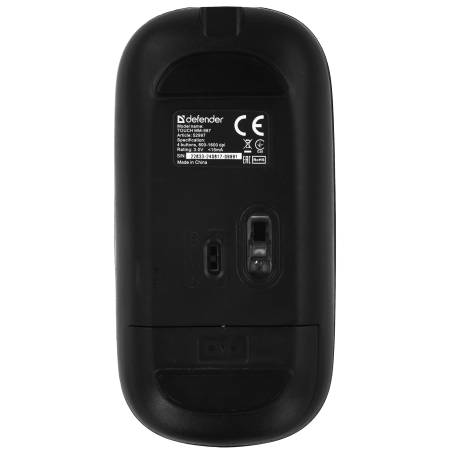 Мышь беспроводная Defender Touch MM-997 (52997) черная