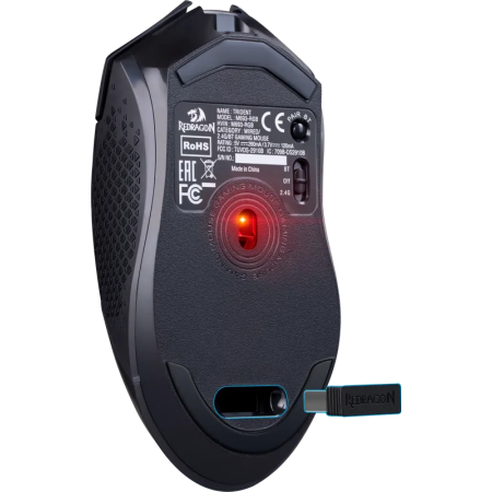 Мышь беспроводная Redragon Trident (71431) черный