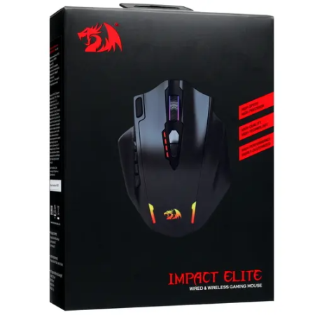 Мышь беспроводная/проводная Redragon Impact Elite (77855) черный