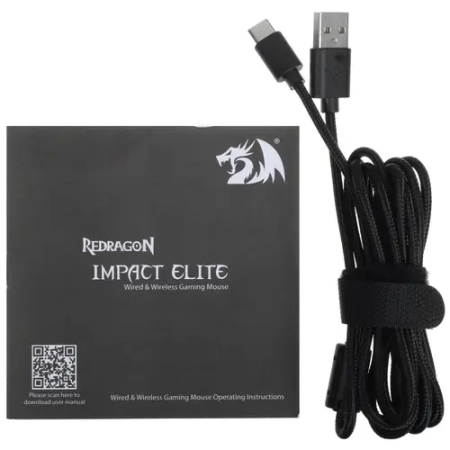 Мышь беспроводная/проводная Redragon Impact Elite (77855) черный