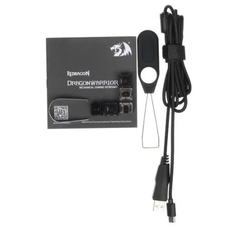 Клавиатура проводная/беспроводная Redragon Dragonwarrior (70520) черный