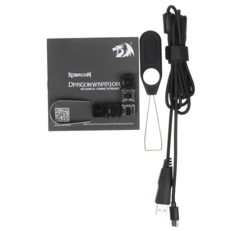 Клавиатура проводная/беспроводная Redragon Dragonwarrior (70520) черный