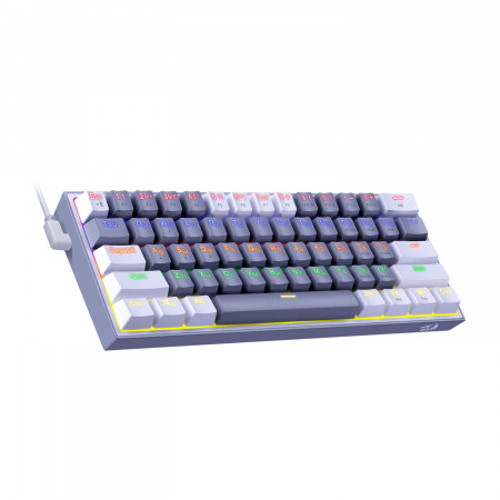 Клавиатура проводная Redragon Fizz (70675) серо-белая