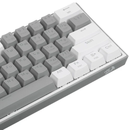 Клавиатура проводная Redragon Fizz (70675) серо-белая