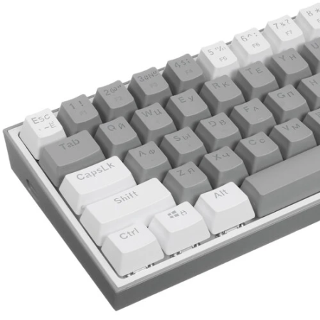Клавиатура проводная Redragon Fizz (70675) серо-белая