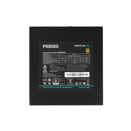 Блок питания DEEPCOOL PX850G (R-PX850G-FC0B-EU) черный