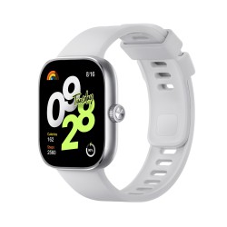 Смарт-часы Xiaomi Redmi Watch 4 (M2315W1) Серебристо-серые (1 ремешок) 41 мм