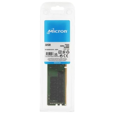 Оперативная память Micron MTA36ASF4G72PZ-3G2 32 ГБ зеленый