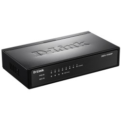 Коммутатор D-Link DES-1008P (DES-1008P/C1A) черный