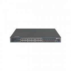 Коммутатор BDCOM S3900-24T6X черный