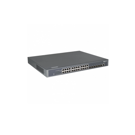 Коммутатор BDCOM S3900-24T6X черный