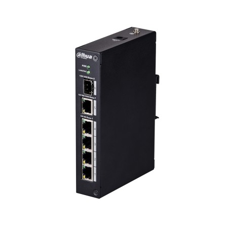 Коммутатор Dahua DH-PFS3106-4T черный