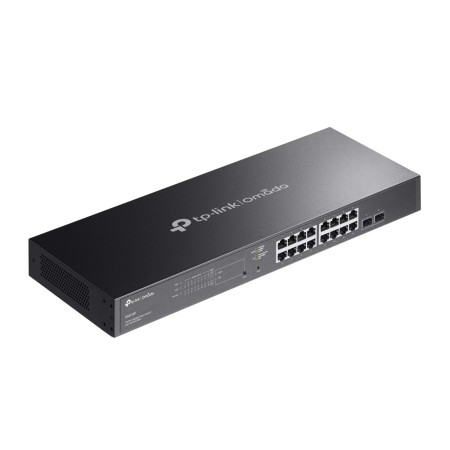 Коммутатор TP-Link SG2218P черный
