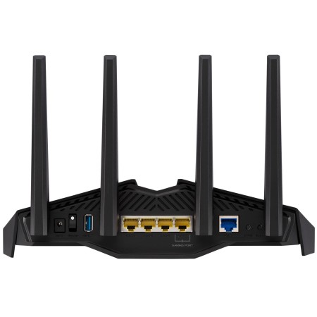 Wi-Fi роутер ASUS RT-AX82U V2 (90IG07W0-MO3B10) черный