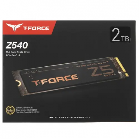 2 ТБ SSD диск Team Group T-FORCE CARDEA Z540 (TM8FF1002T0C129) черный